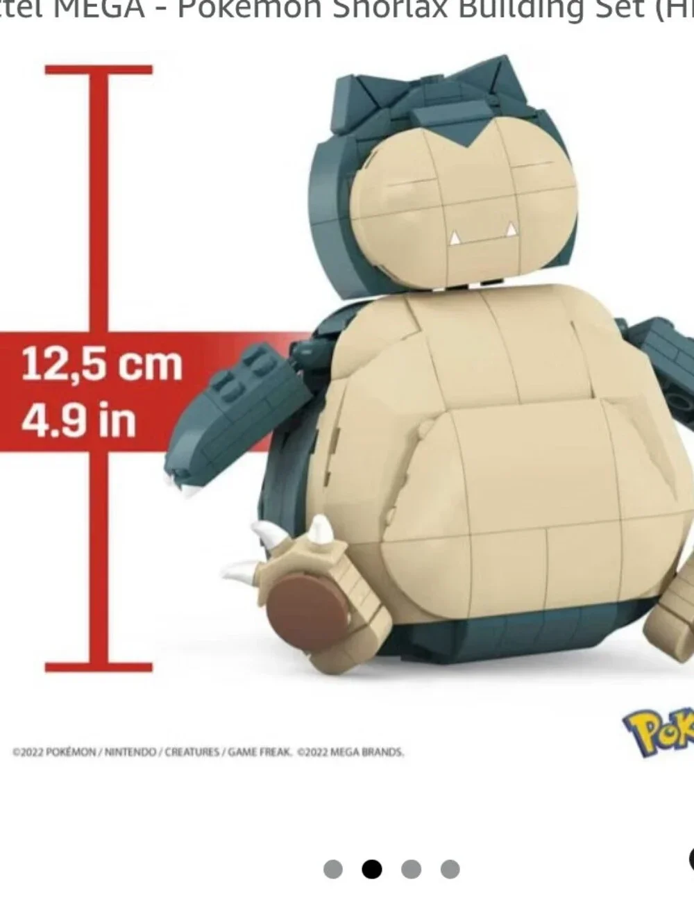 Mattel MEGA - Pokémon Snorlax Building Set (HLB70)